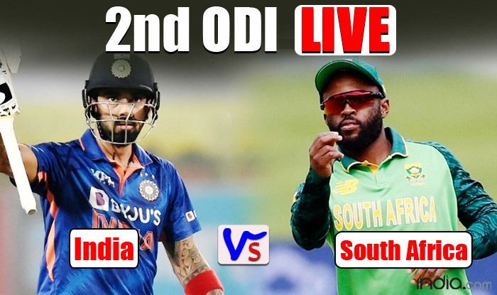 Highlights IND vs SA 2nd ODI Match Updates South Africa Beat India By 7 Wickets, Clinch 3-Match ODI Series India vs South Africa 2nd ODI Live Score