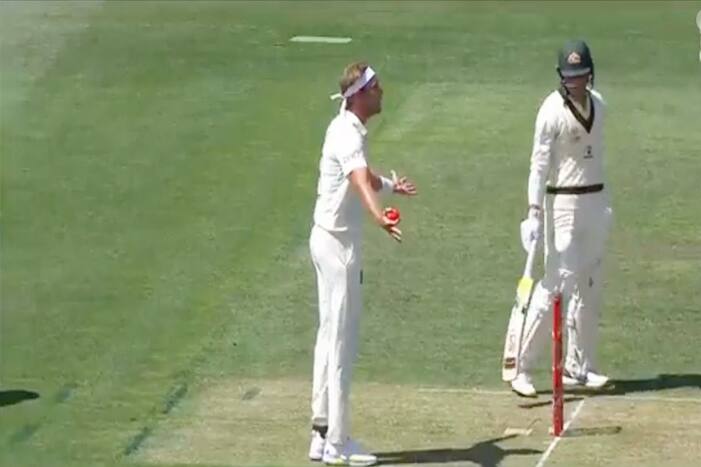 AUS vs ENG, 5th Test: ब्रॉडकास्टर्स के कैमरे पर फूटा Stuart Broad का गुस्सा, चिल्लाकर कही ये बात