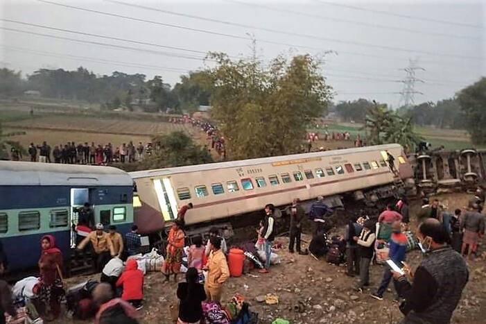 Bikaner-Guwahati Train Mishap: Problem With Locomotive's Equipment, Says Railway Minister After Inspection