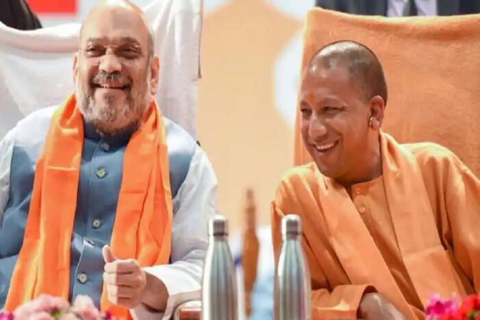 Amit Shah Yogi Adityanath