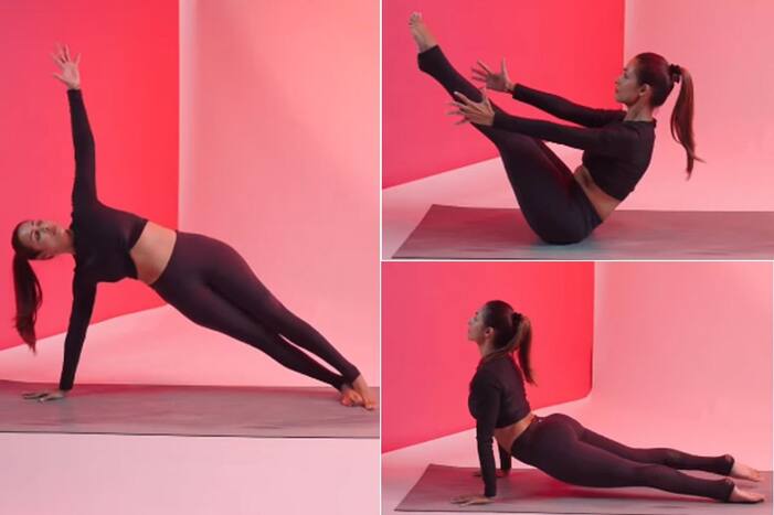 3 Asanas to Strengthen Core Muscles, Recommended by Malaika Arora