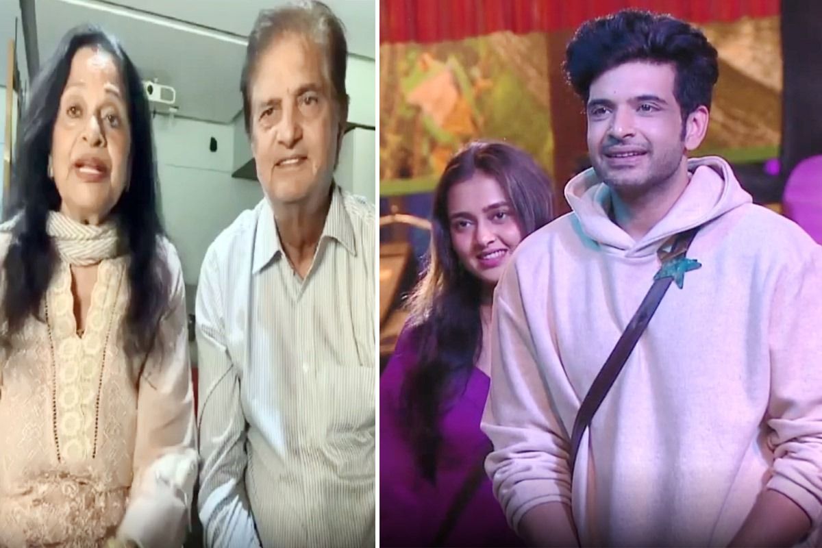 Bigg Boss 15: Karan Kundrra's Parents Ready to Welcome Tejasswi Prakash as Bahu? Call Her 'Heart of Family' | Watch