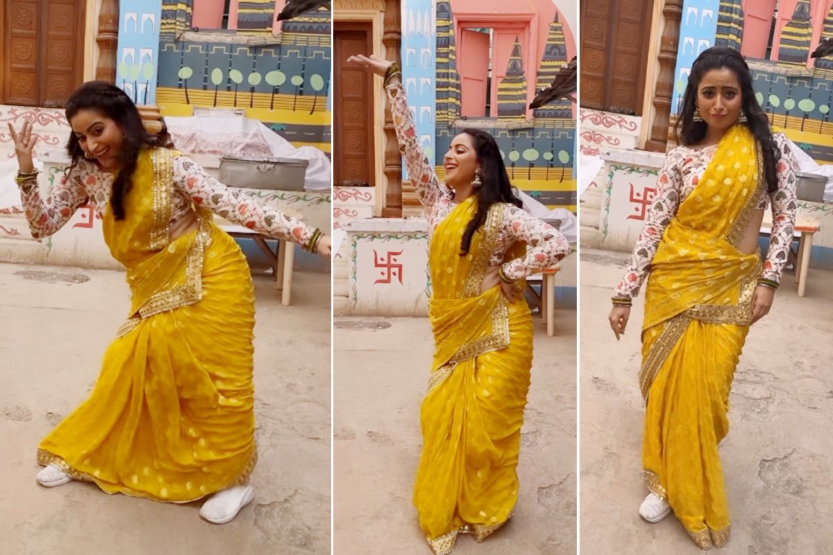 Ghum Hai Kisikey Pyaar Meiin Fame Aishwarya Sharma Flaunts Her 'Saami Saami' Moves, Hubby Neil Bhatt Is All In Love