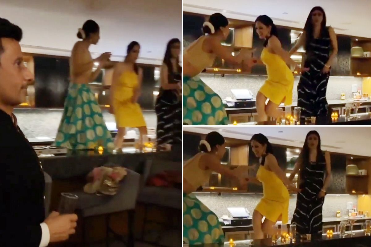 Mouni Roy’s Dance On Top Of Bar Counter From Wedding After-Party Goes Viral- Watch