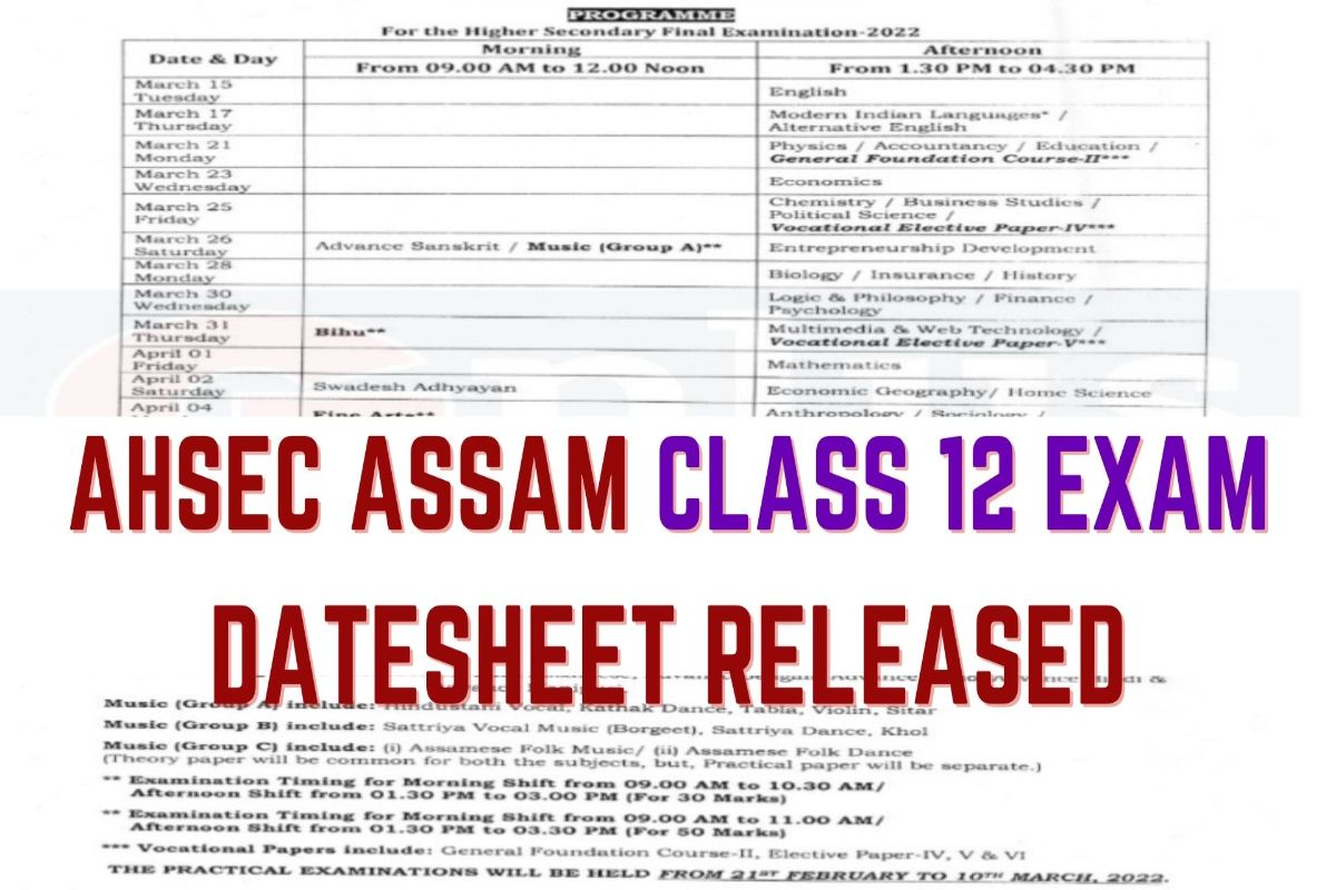 assam-ahsec-hs-12th-exam-2022-datesheet-announced-check-full-schedule