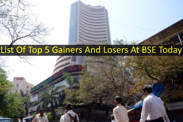 Share Market News: A lit of top 5 gainers and top 5 losers at BSE today, vodafone idea