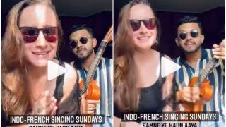 Viral Video: Indo-French Couple Sings Kishore Kumar’s Saamne Yeh Kaun Aaya, Delights The Internet | Watch