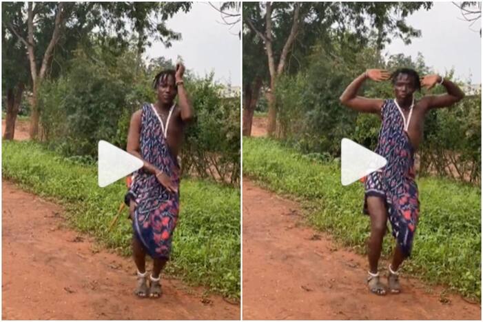 Tanzanian Kili Paul Grooves to Viral Kacha Badam Song, Aces The Hook Step