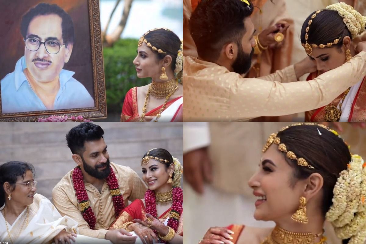 From Exchanging Rings, Garlands to Performing Kanyadaan, Mouni Roy-Suraj Nambiar’s Official Wedding Video is No Less Than a Fairy Tale- Watch Magical Video