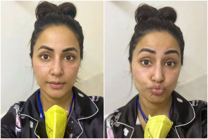 Hina Khan Flaunts Her 'Battle Marks' As Her Family Tested Positive For COVID-19 (Picture Credits: Hina Khan/Instagram)