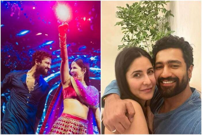 Vicky Kaushal-Katrina Kaif Celebrate One Month Anniversary in The Most Romantic Way, See Lovey-Dovey Pics (Picture Credits: Vicky Kaushal/Instagram and Katrina Kaif/Instagram)