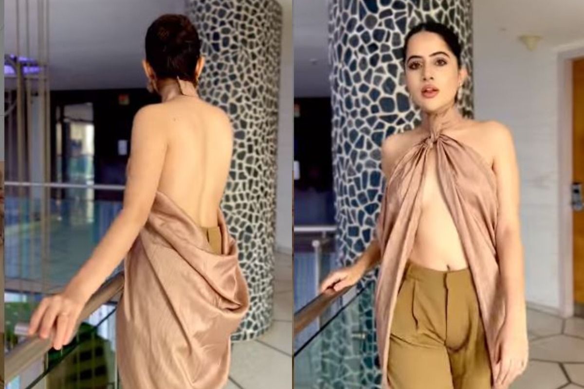Urfi Javed’s Latest Outfit Crosses All Limits of Boldness, Netizens Praise Her ‘Parda Se Top’ Makeover