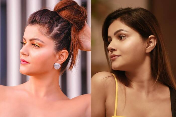 Rubina Dilaik ने ऑफ शोल्डर गाउन में लगाया ग्लैमर का तड़का, कातिलाना अंदाज़ पर फिदा फैंस- Photos Viral