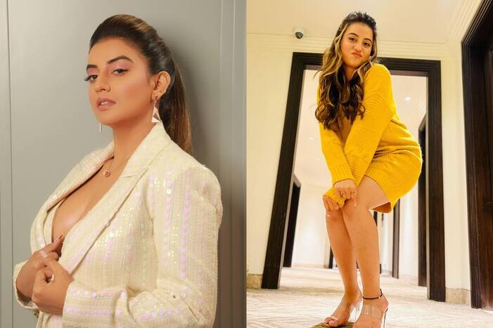 Akshara Singh की लेटेस्ट तस्वीरों पर आया फैंस का दिल, इस ड्रेस में दिखा भोजपुरी सेंसेशन का कातिलाना अंदाज़