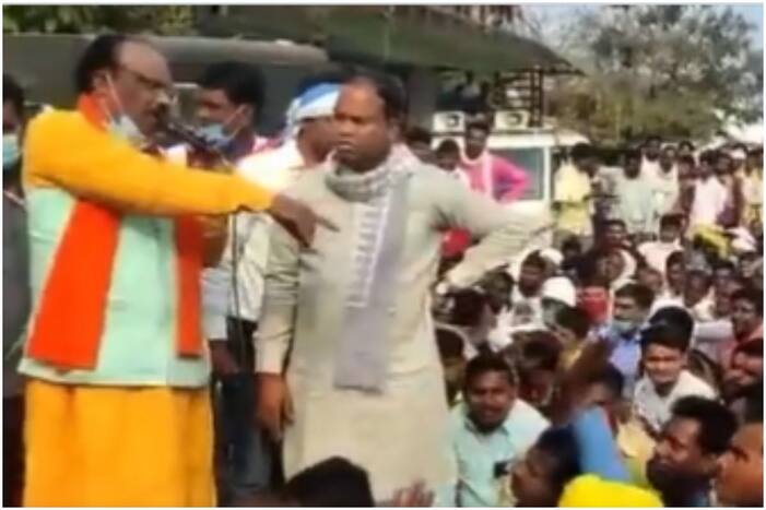 BJP सांसद की किरकिरी, किसानों से ताली बजाने को कहा, सुनने को मिला इनकार