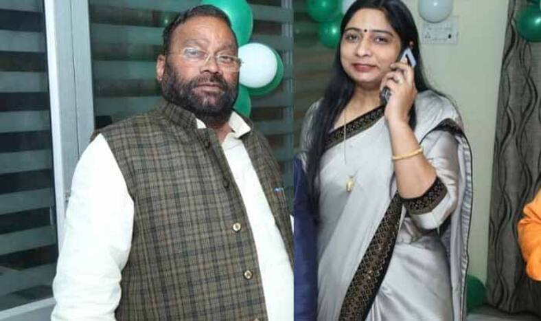 Sanghamitra Maurya, UP Assembly elections 2022, UP Elections 2022, UP Assembly election 2022, UP election 2022, Uttar Pradesh Assembly Elections 2022, Assembly Elections 2022, UP, BJP, Samajwadi Party, Swami Prasad Maurya, UP, UP POLITICS, UP Minister, Badaun, BJP, MP, BJP MP,