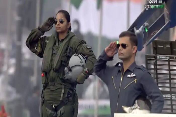 Meet Shivangi Singh? 1st Woman Rafale Fighter Jet Pilot Featured On IAF Tableau At Republic Day Parade