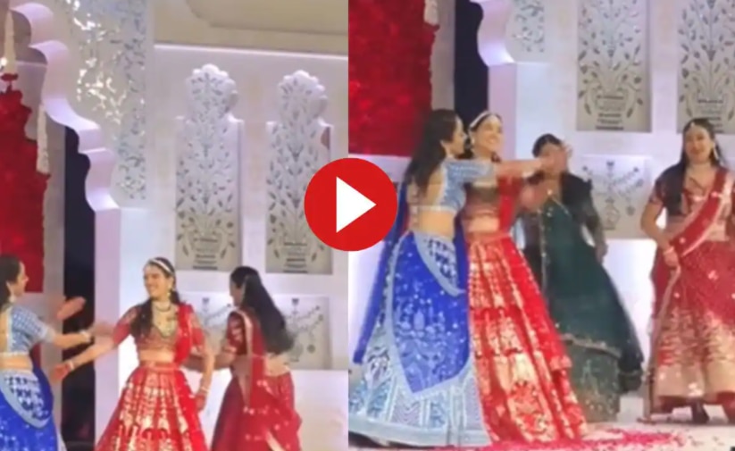 Bride Dances to 'Mahi Ve' With Her Mom & Sisters, Internet Hearts It