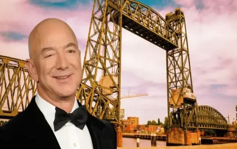 Jeff Bezos's Yacht Is So HUGE That Historic Dutch Bridge Will Be Dismantled To Let It Pass