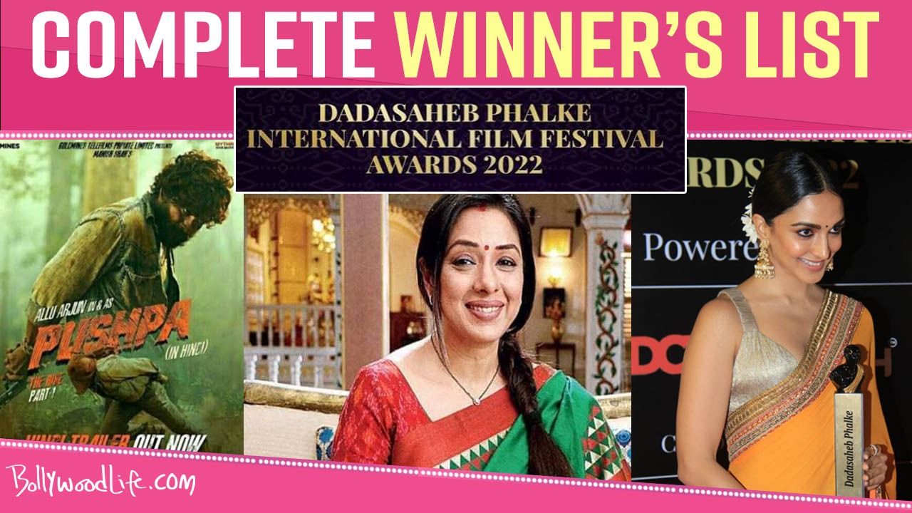 Dadasaheb Phalke International Film Festival Awards: पुष्पा ने लगाई आग, अनुपमा का जलवा बरकरार- देखें List