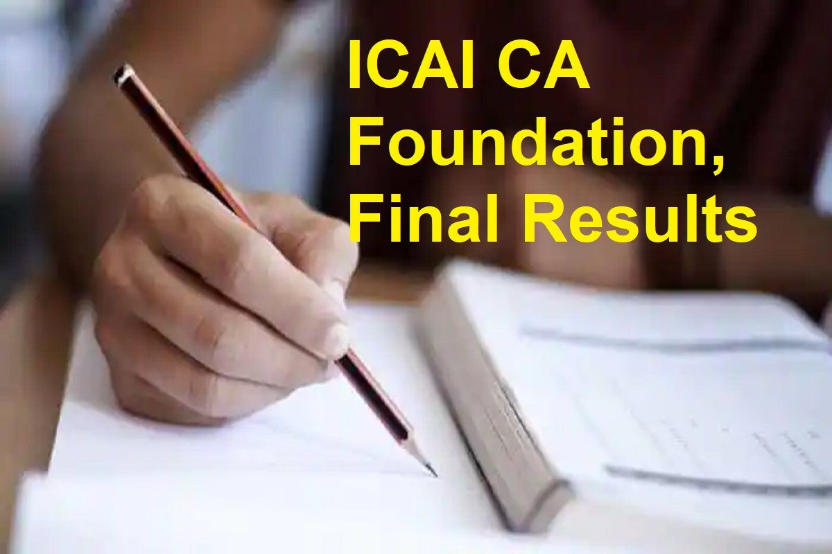 ICAI CA Foundation Result 2022 TO BE Released on icai nic in steps to check results online and through email