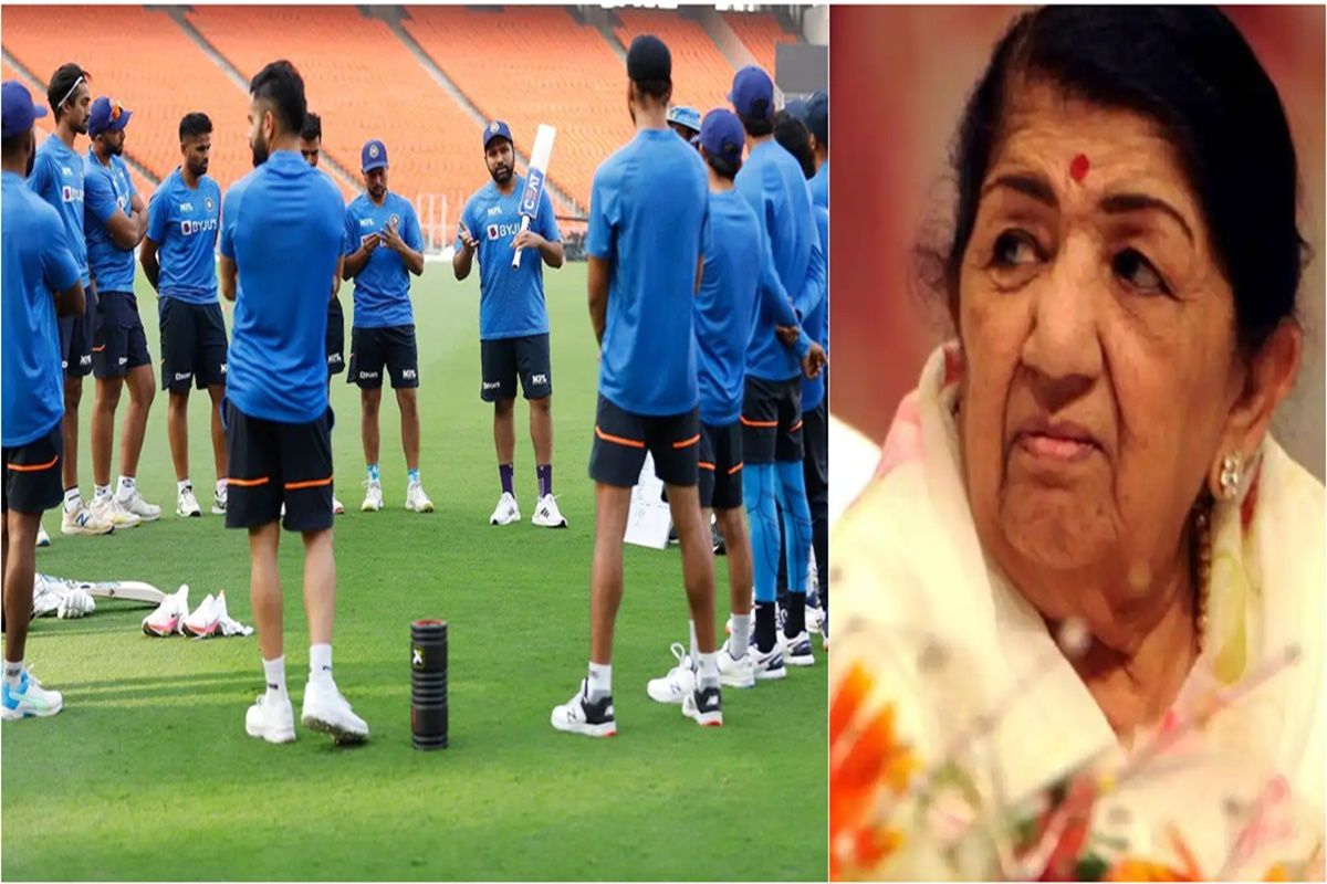 IND vs WI, 1st ODI: अहमदाबाद में Lata Mangeshkar को श्रद्धांजलि, बांह पर काली पट्टी बांधकर उतरी टीम इंडिया