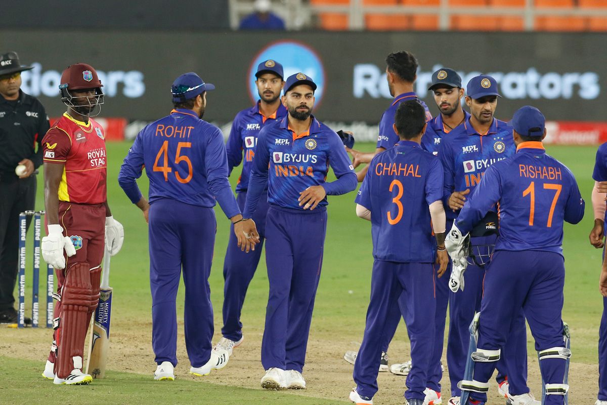 IND vs WI Team India @ Twitter/ ICC