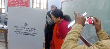 UP Election: Kanpur Mayor Pramila Pandey Shares Pics Of Voting On Whatsapp,  Booked