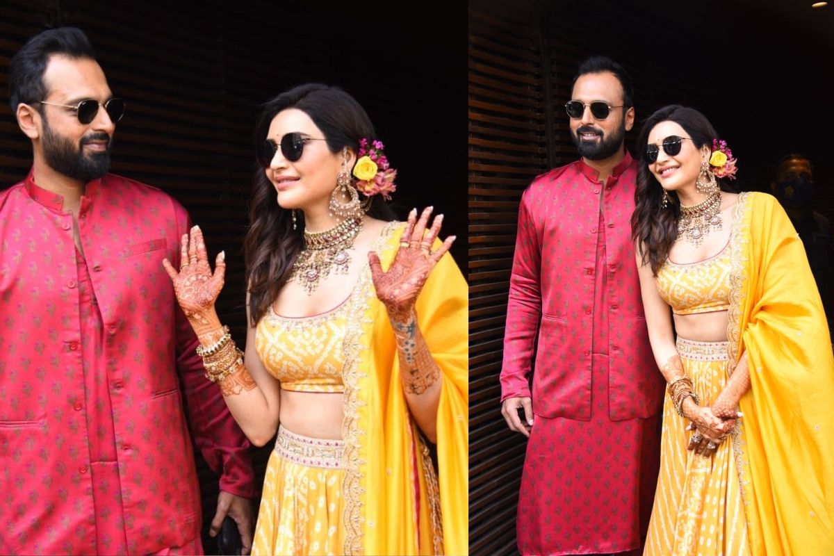 Karishma Tanna Varun Bangera Mehendi Ceremony