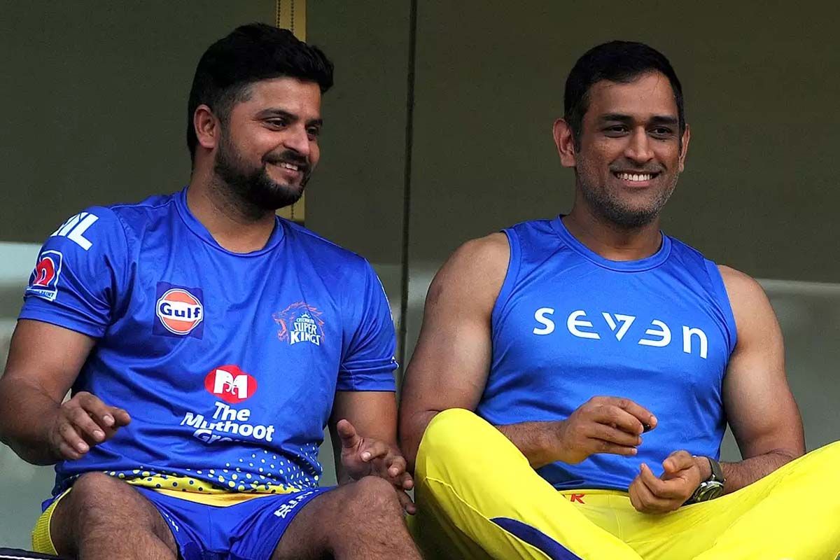 MS Dhoni Suresh Raina Twitter 1