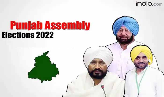Punjab Assembly Election 2022, Punjab Polls 2022, Punjab Assembly Elections 2022, Assembly Elections 2022, Punjab Elections candidates numbers, Congress, AAP, SAD, BSP , BJP, PLC, SAD, SSM