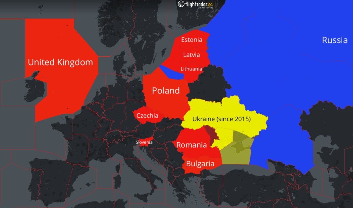 Russia Ukraine War List of Countries Who Have Closed Their