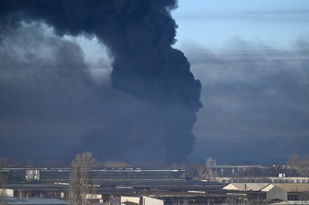 Ukraine explosion