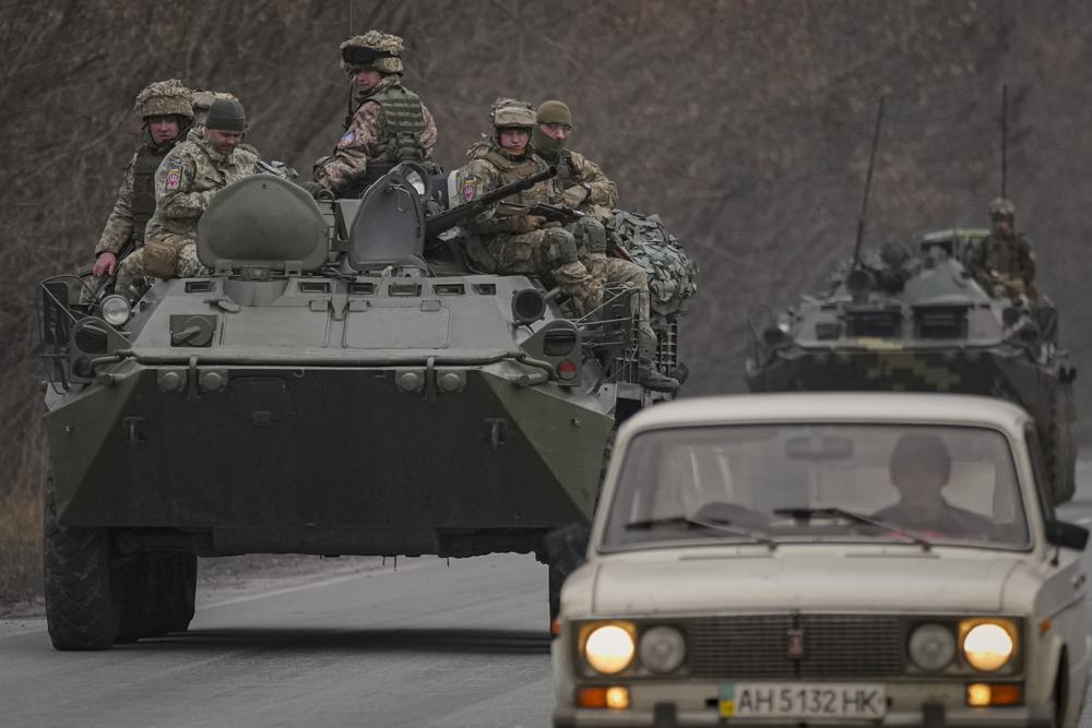 Russia invades Ukraine on many fronts in ‘brutal act of war’