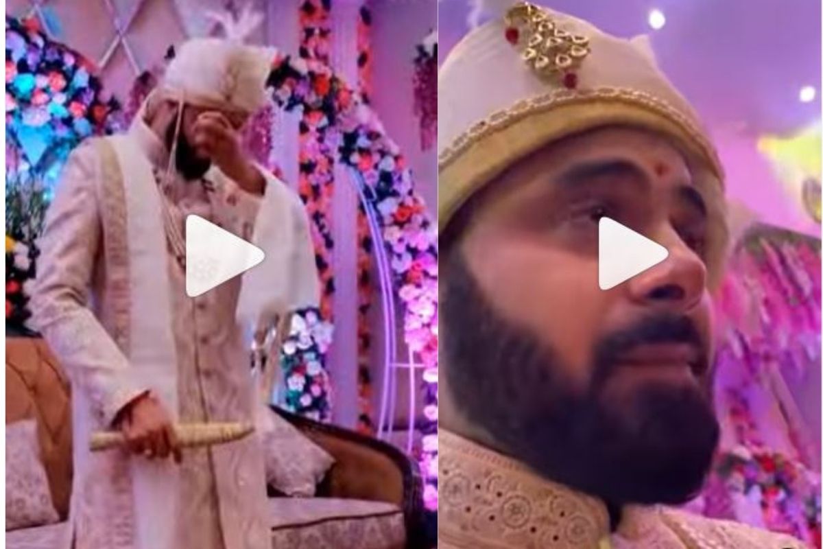 Viral Video: Groom Bursts Into Tears As He Sees The Bride Enter. Watch