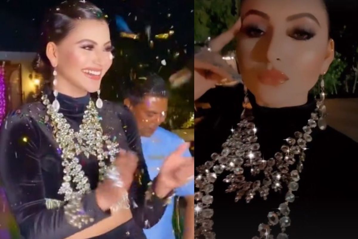 Urvashi Rautela Celebrates Her Birthday Wearing One Million Dollar Diamond Jewellery