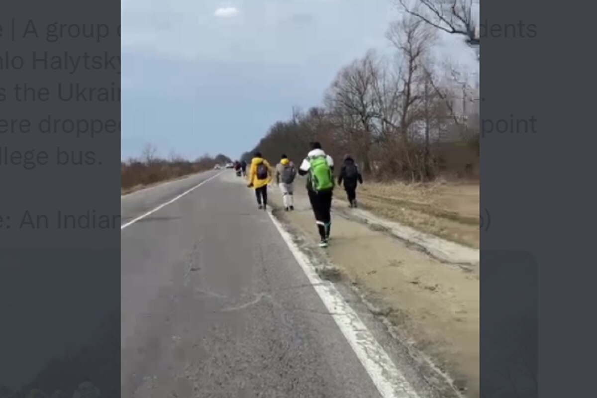 Ukraine Conflict: 40 Indian Students Walk In Freezing Cold For 8 Kms To Poland Border For Evacuation