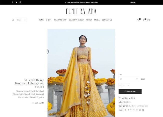 Karishma Tanna Looks Radiant in Rs 65K Mustard Colour Bandhani Lehenga for Her Mehendi Ceremony