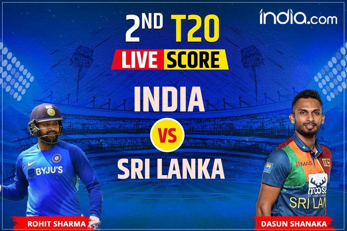 LIVE India vs Sri Lanka 2nd T20 Score and Match Updates: Rohit Sharma-led Team IND Look To Clinch Series 2-0