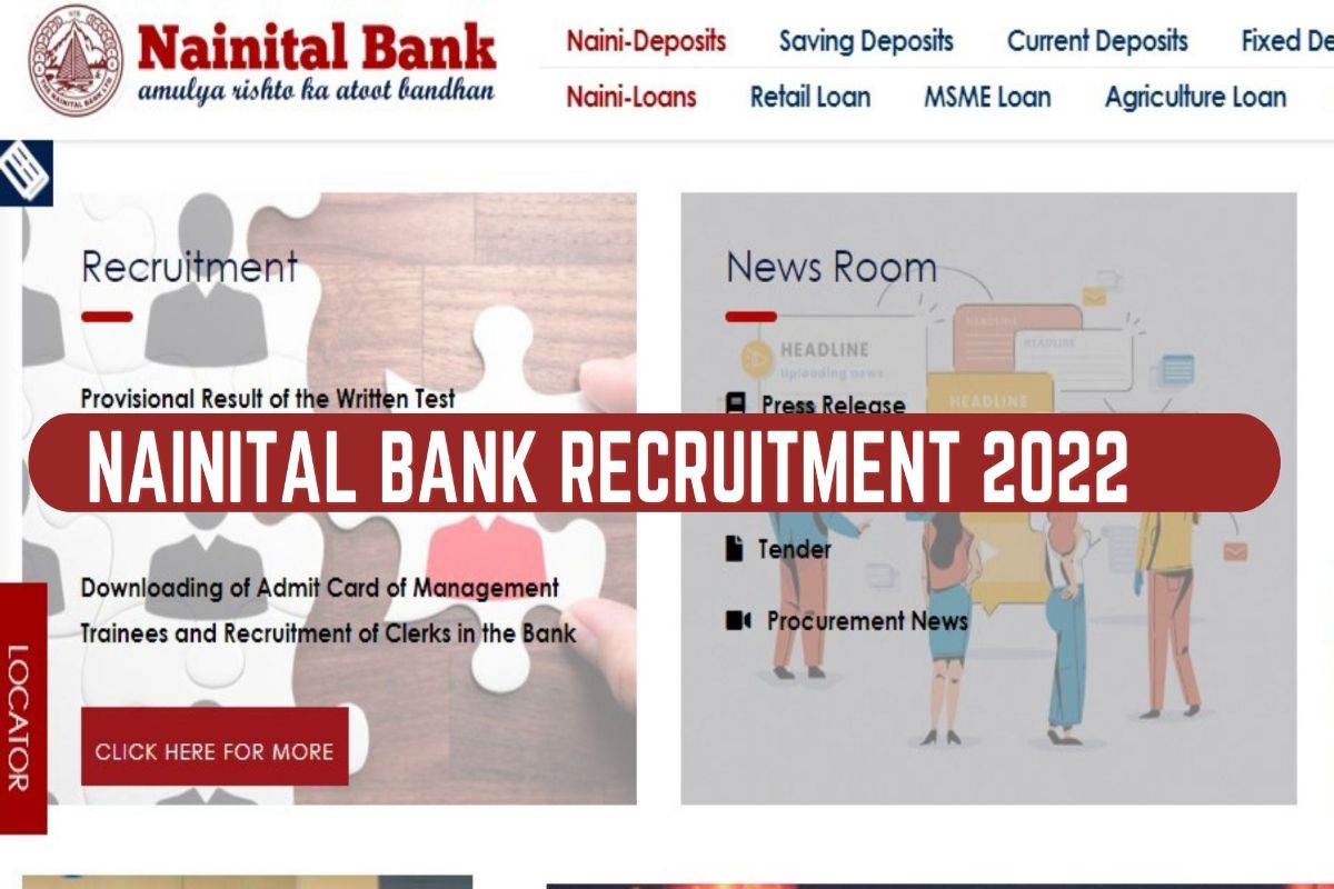 Nainital Bank Recruitment 2022: Hurry Up! One Day Left to Apply For 40 Posts at nainitalbank.co.in
