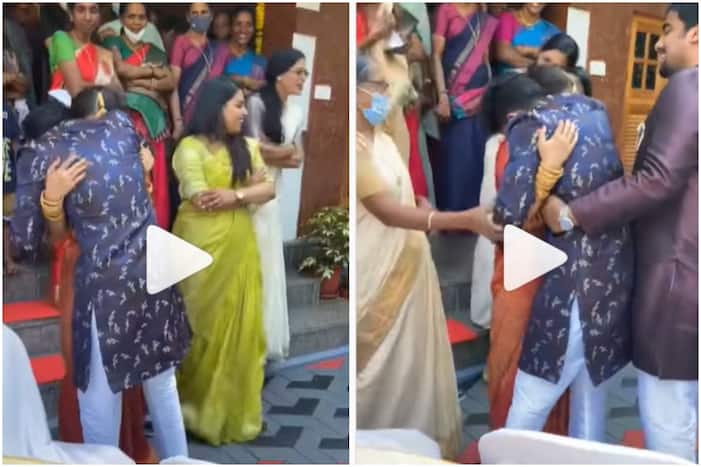 Bride's Brother Gets Super Emotional, Hugs Her Tightly During Her Vidaai
