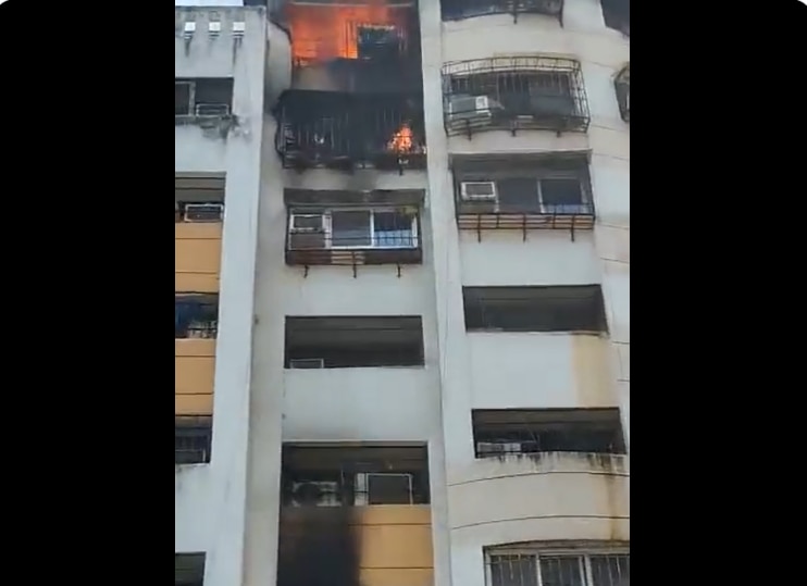 Fire Breaks Out On 10th Floor Of Residential Apartment Building In Mumbai, No Casualty Reported