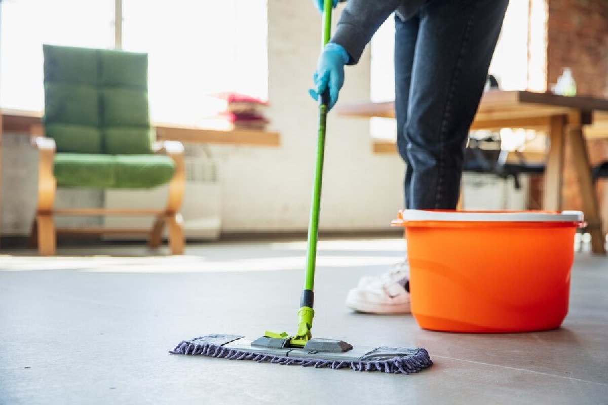 Floor Cleaning Process