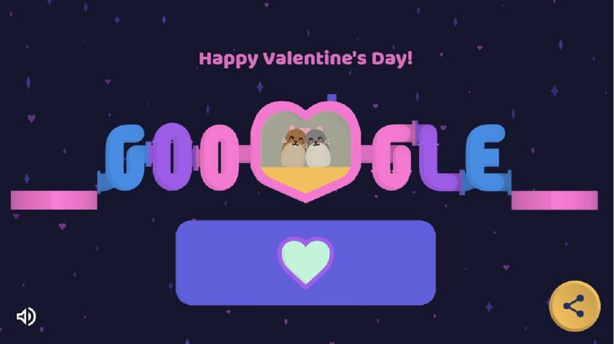 Google Doodle Celebrates Valentine�s Day With Cute Game Google Doodle Celebrates Valentine�s Day With Cute Game