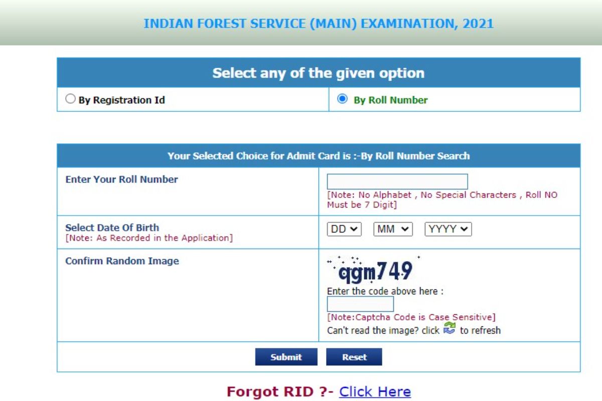 UPSC IFS Mains Admit Card 2021 Out On Upsc.gov.in, Direct Link To ...