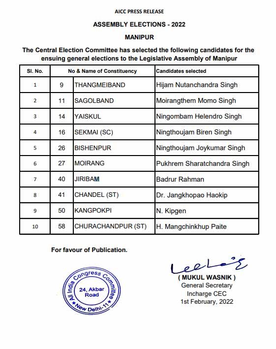 Full List of 38 Assembly Constituencies Going to Polls in First Phase