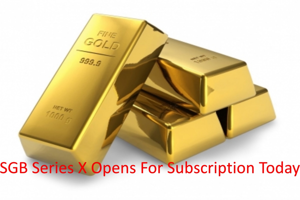 Sovereign Gold Bond Scheme Series X Opens For Subscription Today. Know How To Buy SGB Online