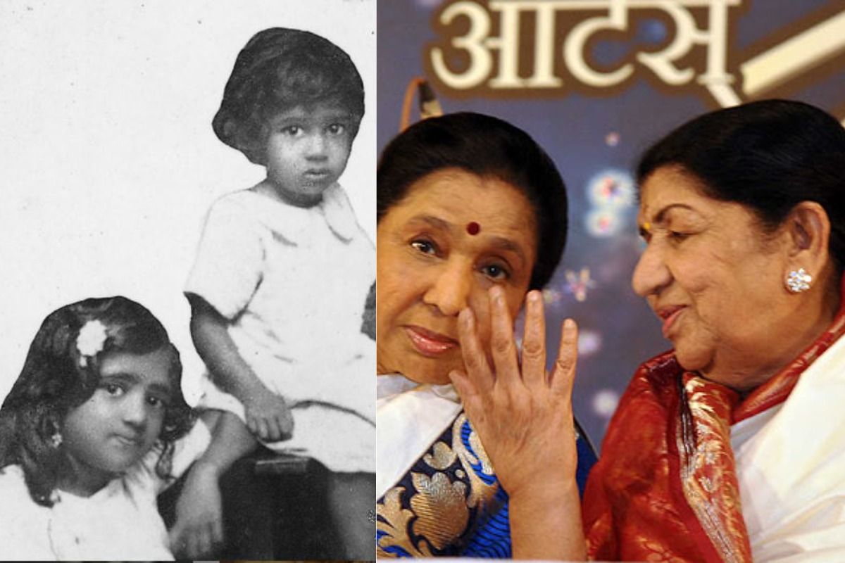 Asha Bhosle Misses Lata Mangeshkar, Shares Emotional Post With Childhood Pic: Bachpan Ke Din Bhi Kya Din The