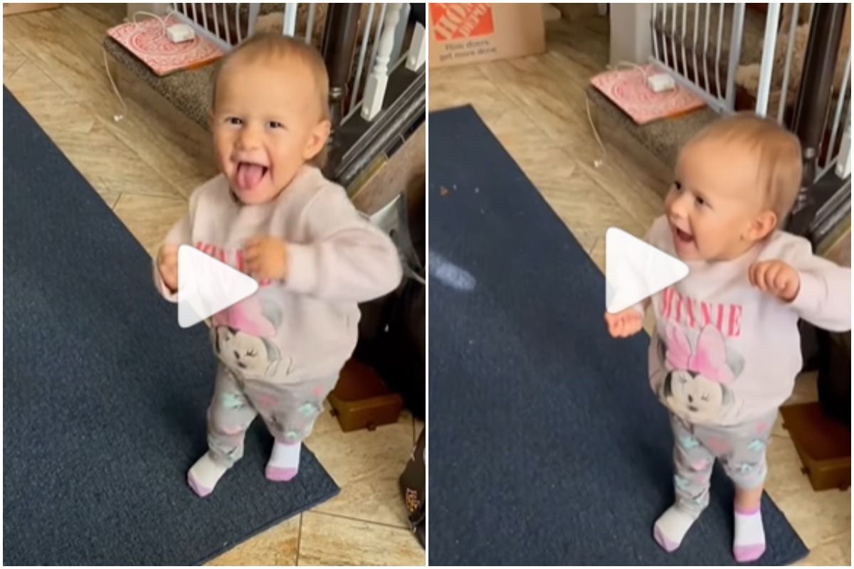 Toddler Asks Alexa to Play Vacation Song, Breaks Into Happy Dance As It ...