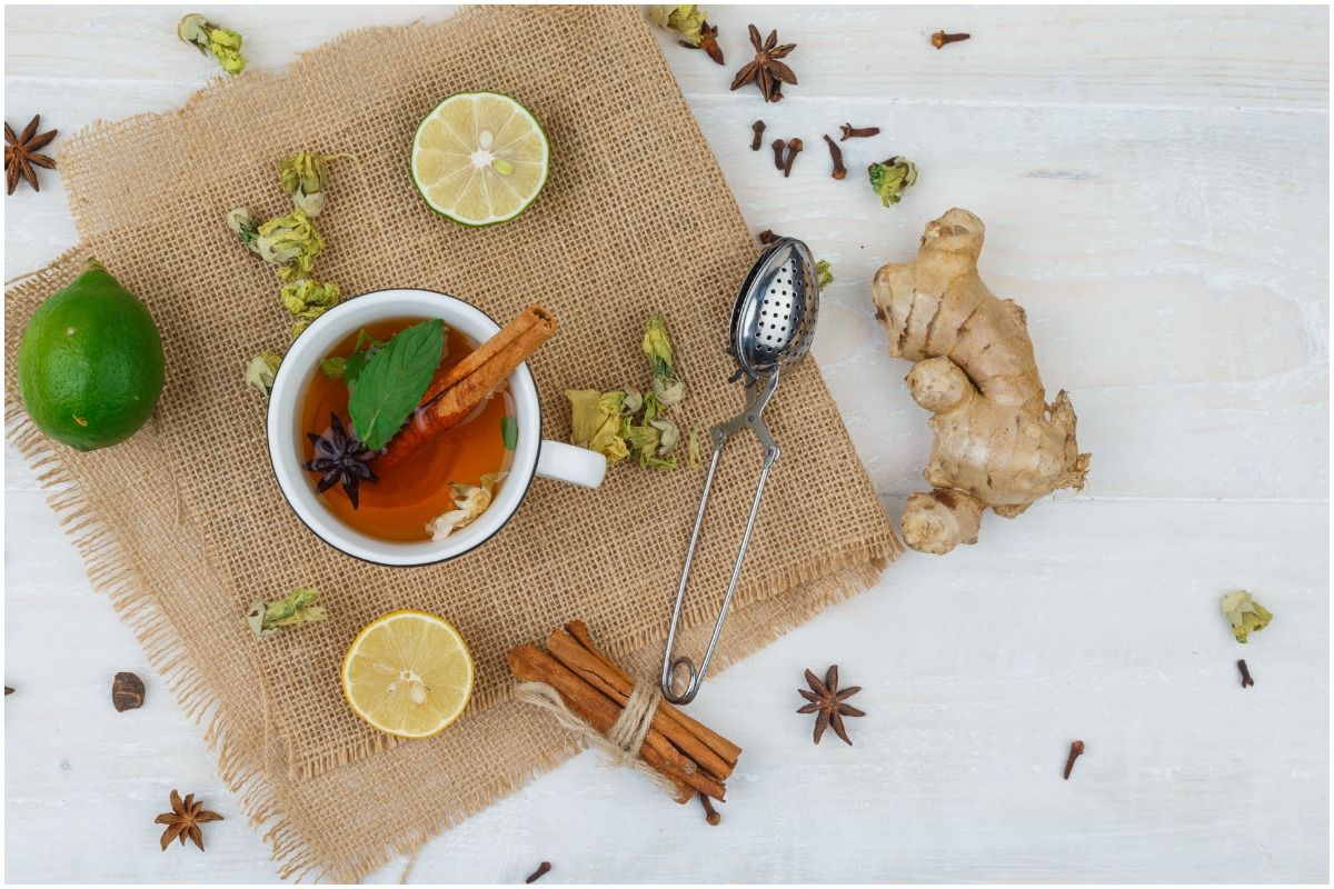 Ginger lemon honey clearance cinnamon tea weight loss